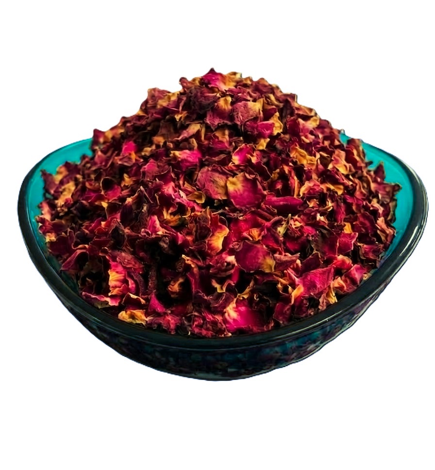 Dried Red Rose Petals