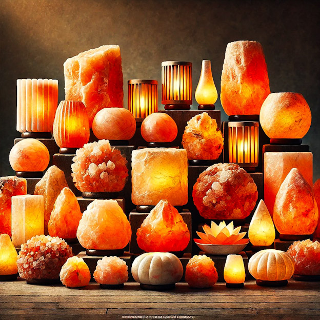 Rock Salt Lamp